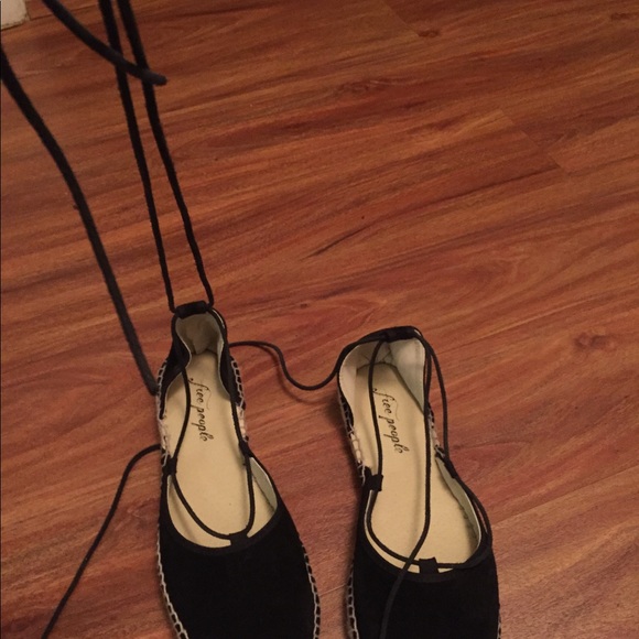 ❤️Free People Suede Espadrilles New wot - Picture 2 of 5
